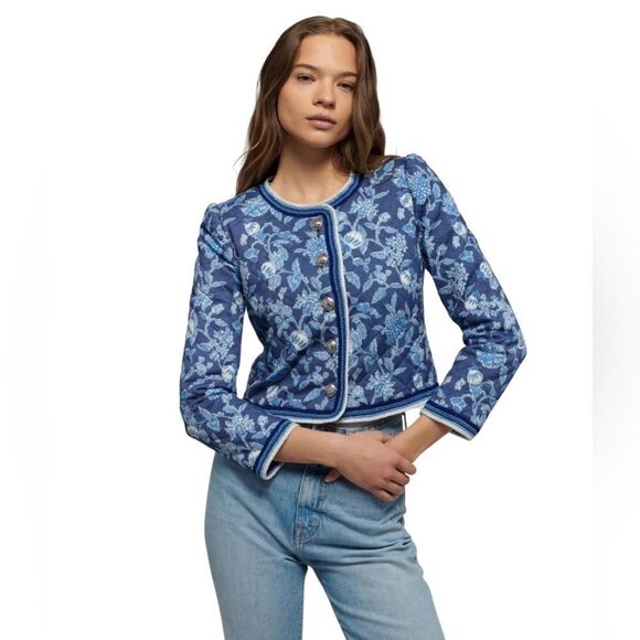 derek lam 10 crosby Aster Quilted Jacket size 4 - Picture 3 of 13